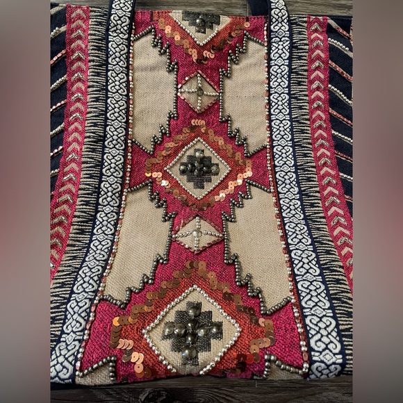 Stephanie Nicole New York Boho Tote Bag NWT - Picture 2 of 11